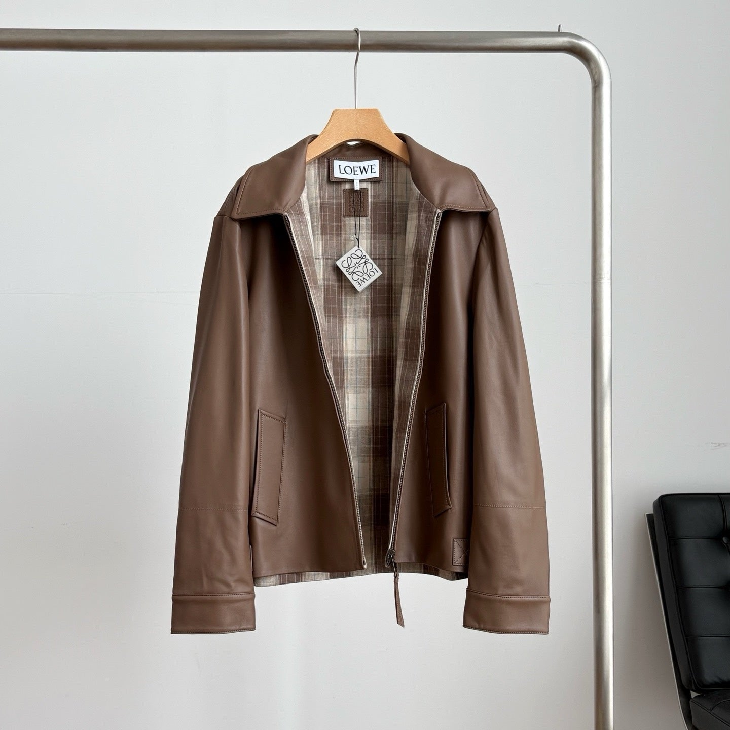 리버서블 램스킨 재킷 (Reversible Lambskin Jacket)