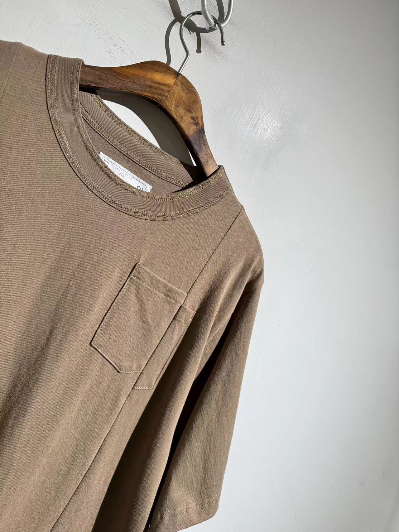 스티칭 커팅 티셔츠 (Stitching cutting t-shirt)