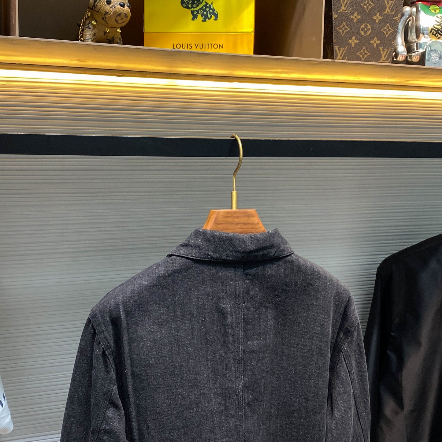 헤링본 데님자켓 (Herringbone denim jacket)