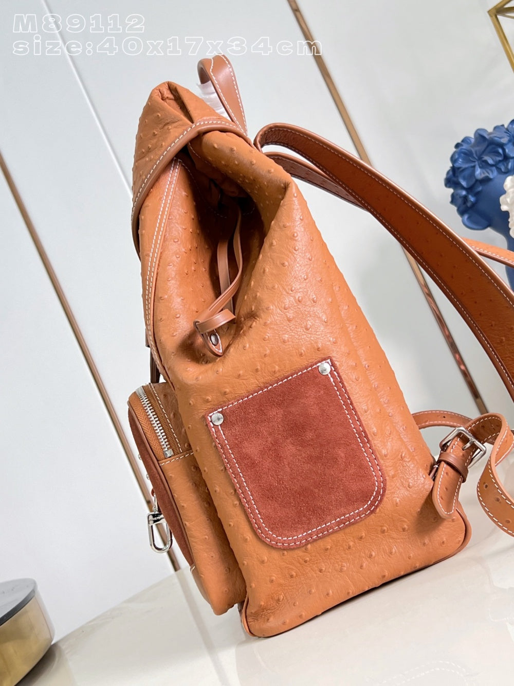 오스트리치 백팩 (Ostrich Backpack)