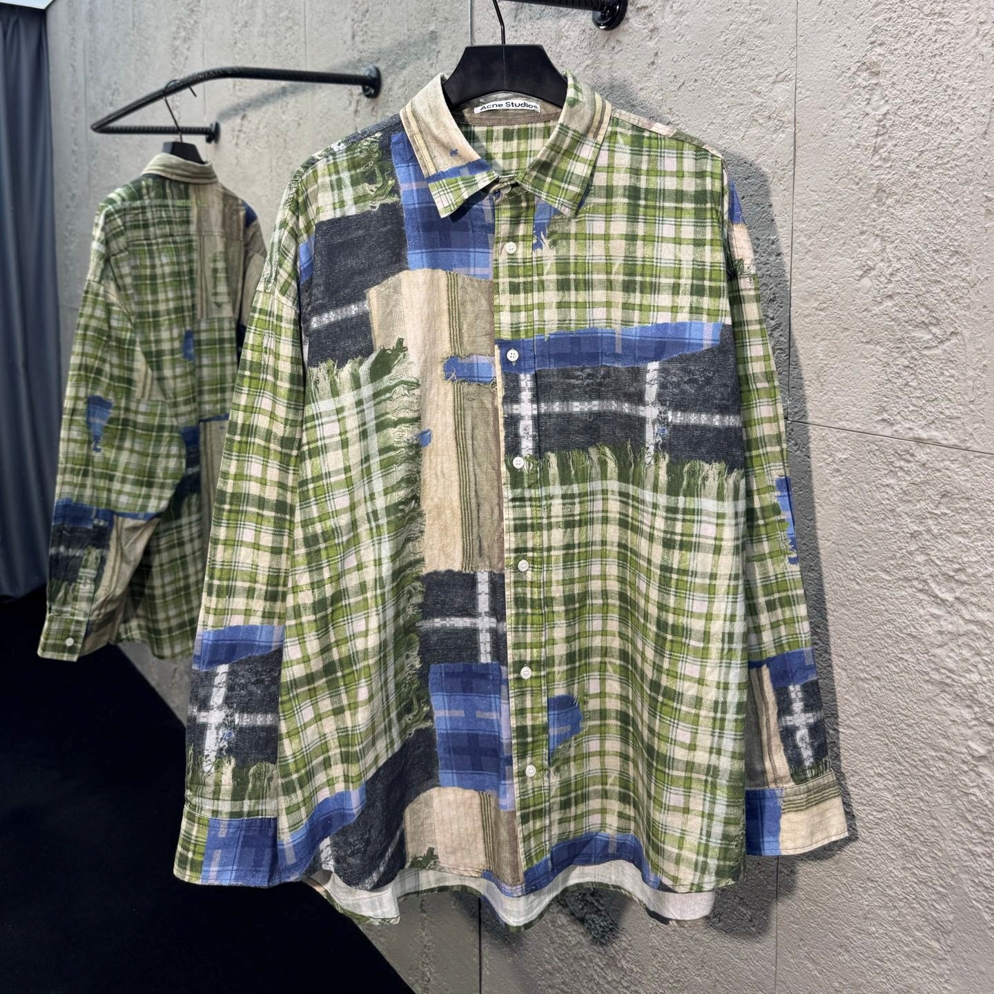 패치워크 셔츠 (patchwork shirt)