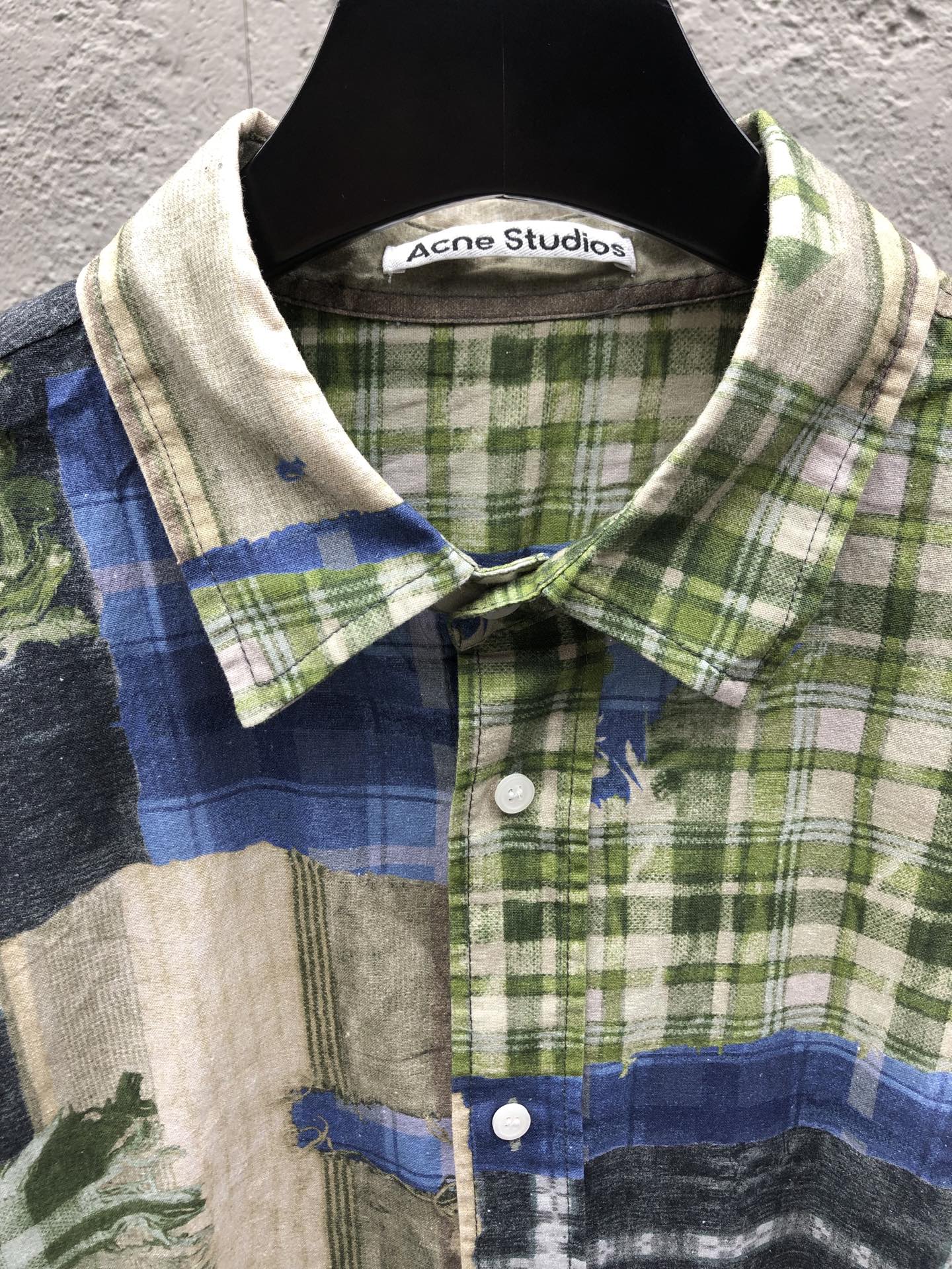 패치워크 셔츠 (patchwork shirt)