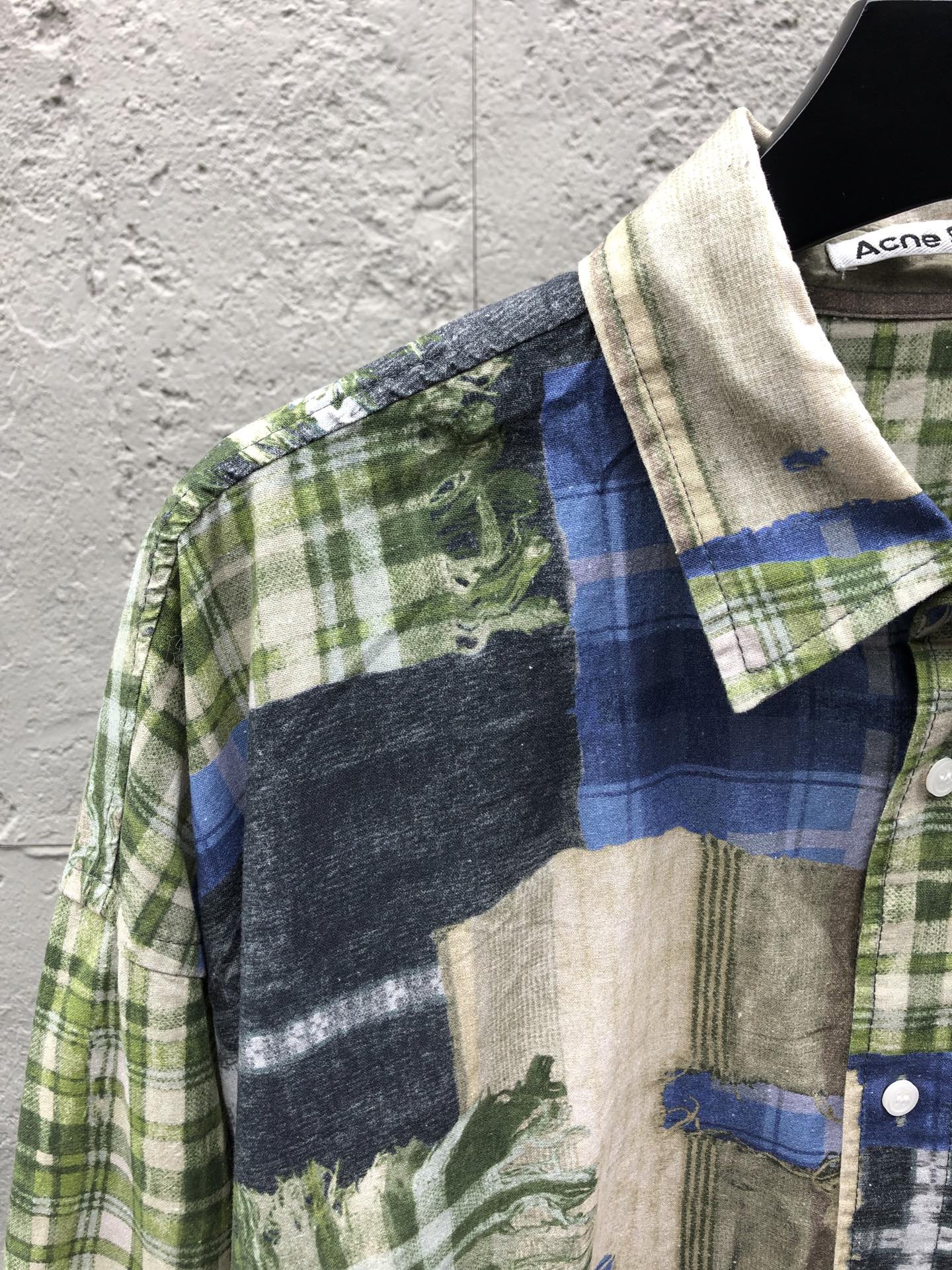 패치워크 셔츠 (patchwork shirt)