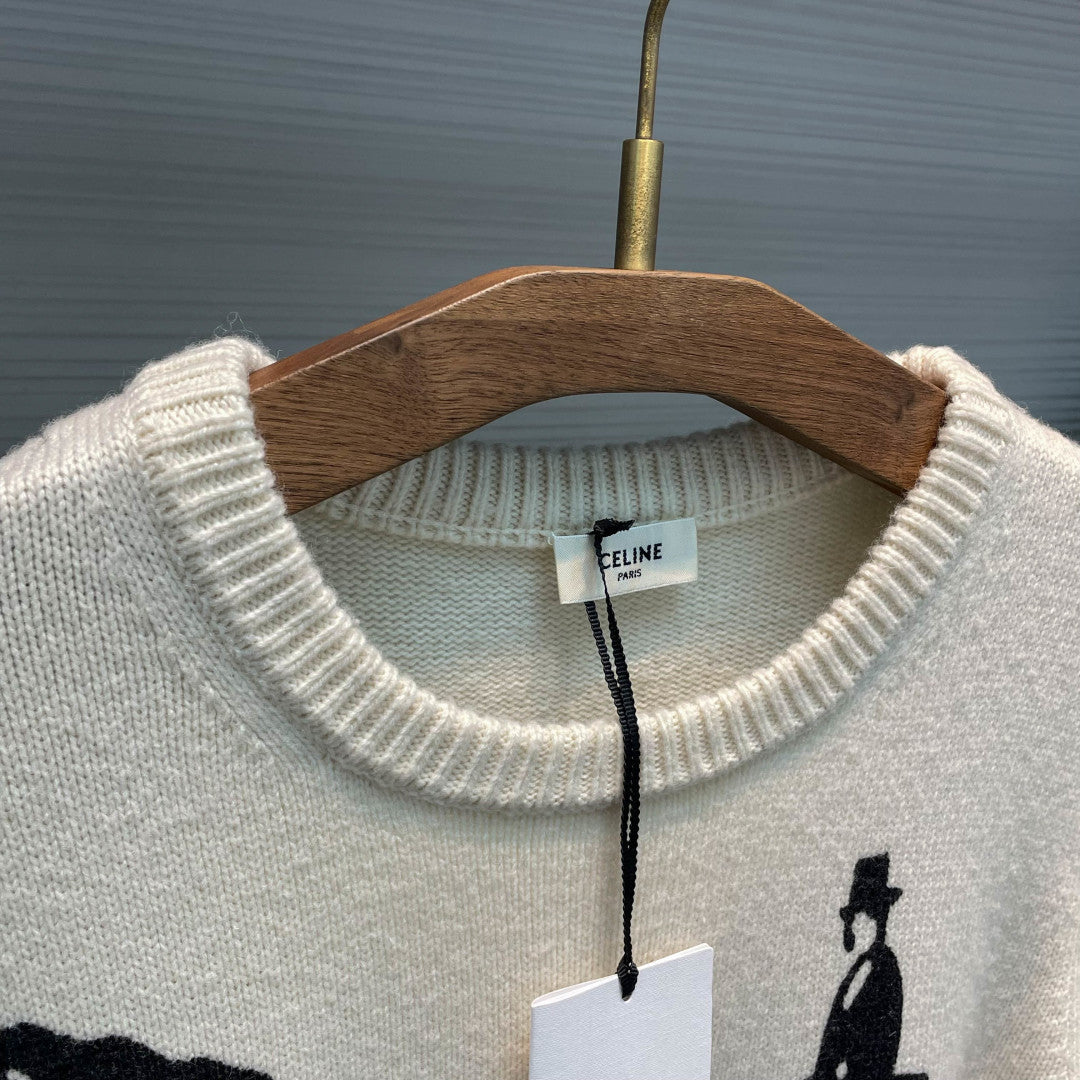 모티프 니트티 (Motif knit tee)