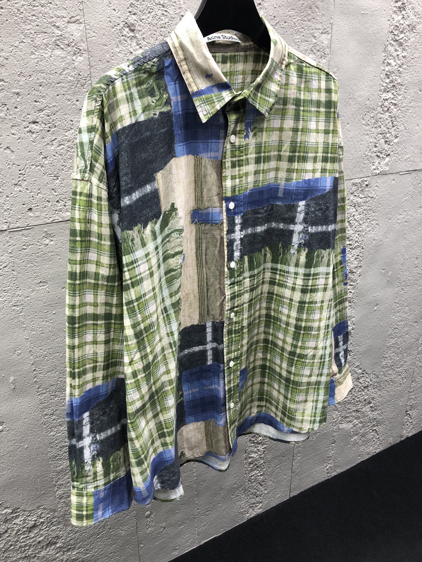 패치워크 셔츠 (patchwork shirt)