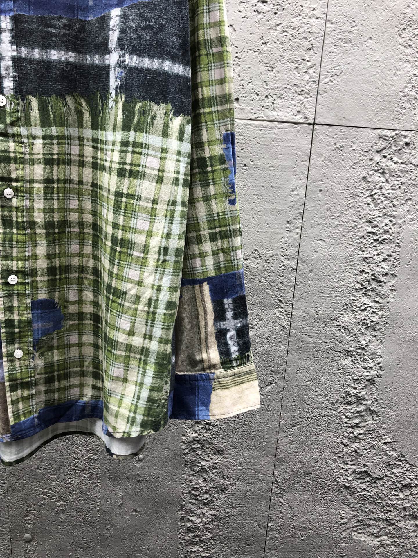 패치워크 셔츠 (patchwork shirt)