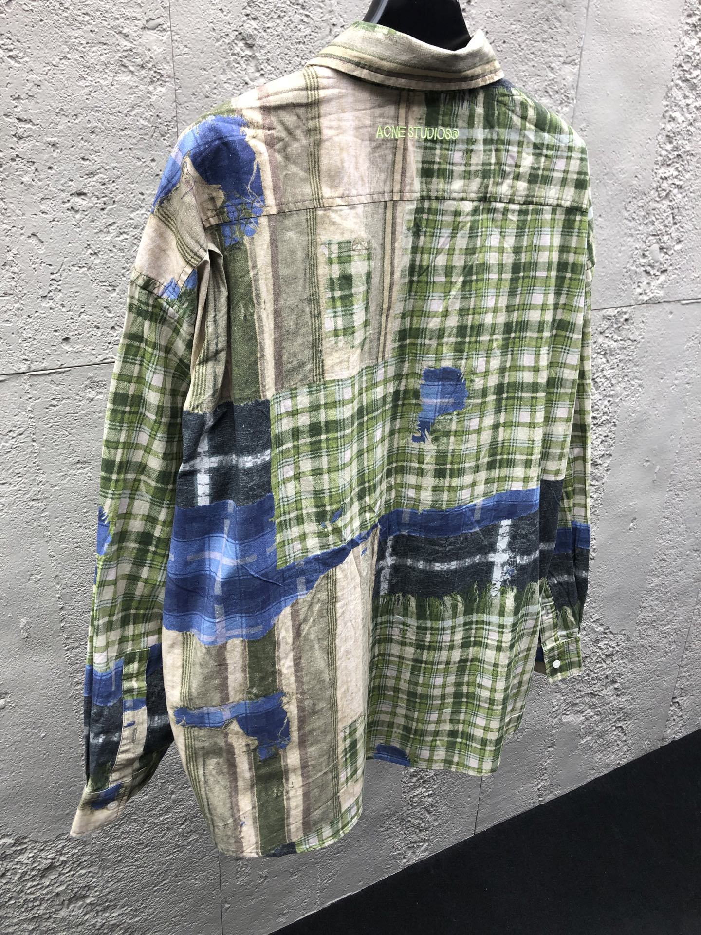 패치워크 셔츠 (patchwork shirt)