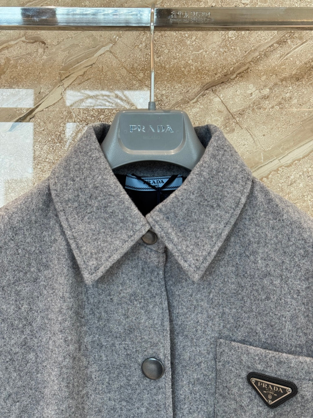 양모 오버셔츠자켓 (Wool overshirt jacket)