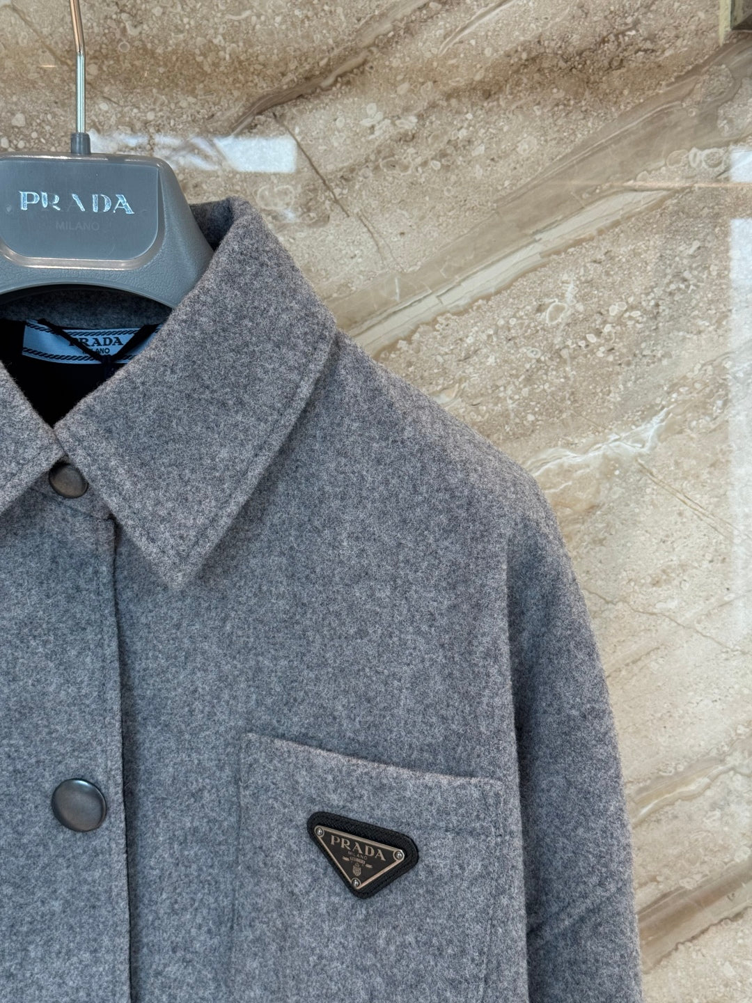양모 오버셔츠자켓 (Wool overshirt jacket)