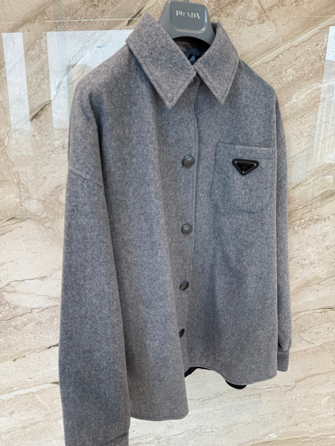 양모 오버셔츠자켓 (Wool overshirt jacket)