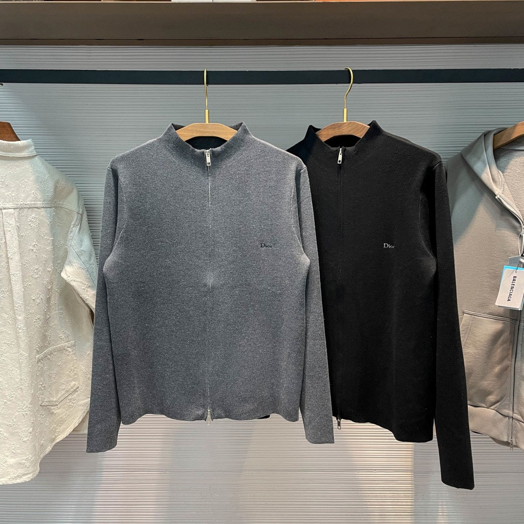 울 인터록 가디건 (Wool Interlock Cardigan)