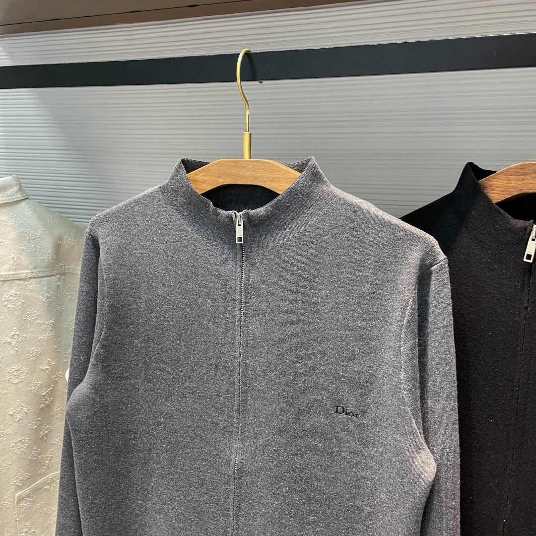 울 인터록 가디건 (Wool Interlock Cardigan)