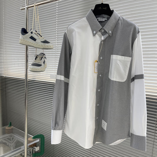 암밴드 셔츠 (armband shirt)