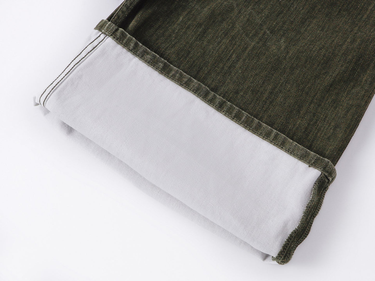 올리브 데님 숏팬츠 (olive Denim Shorts)
