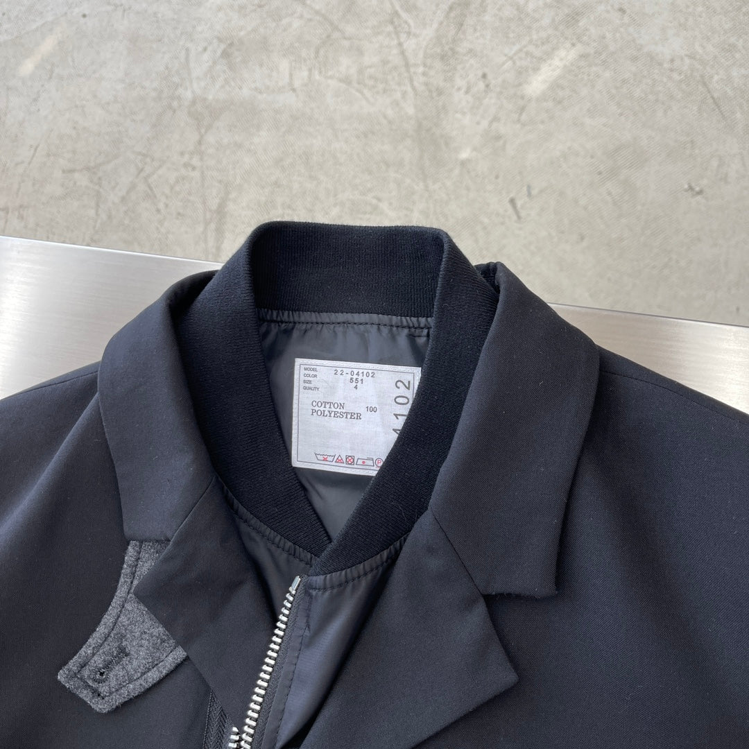 K780 424463 울 블렌드 블레이저