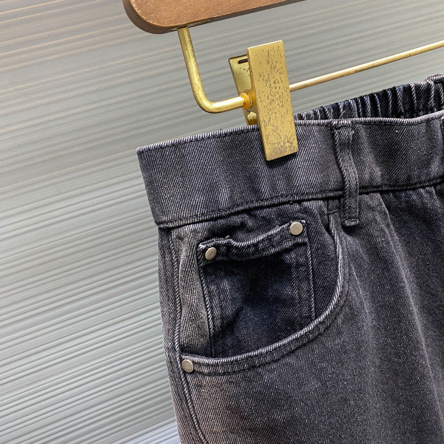 스탬프 청바지 (stamp jeans)