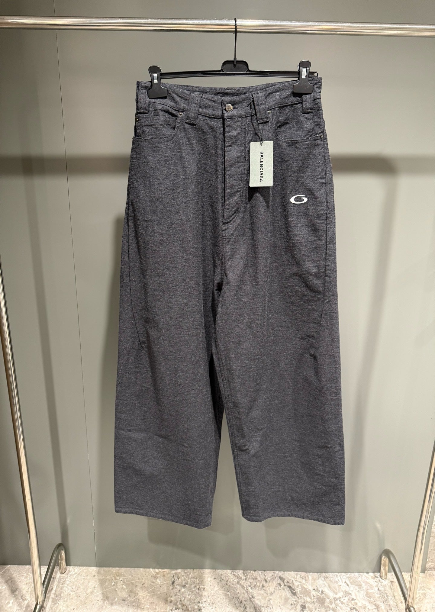코튼 데님 후드집업 & 팬츠 (Cotton denim hoodie & pants)