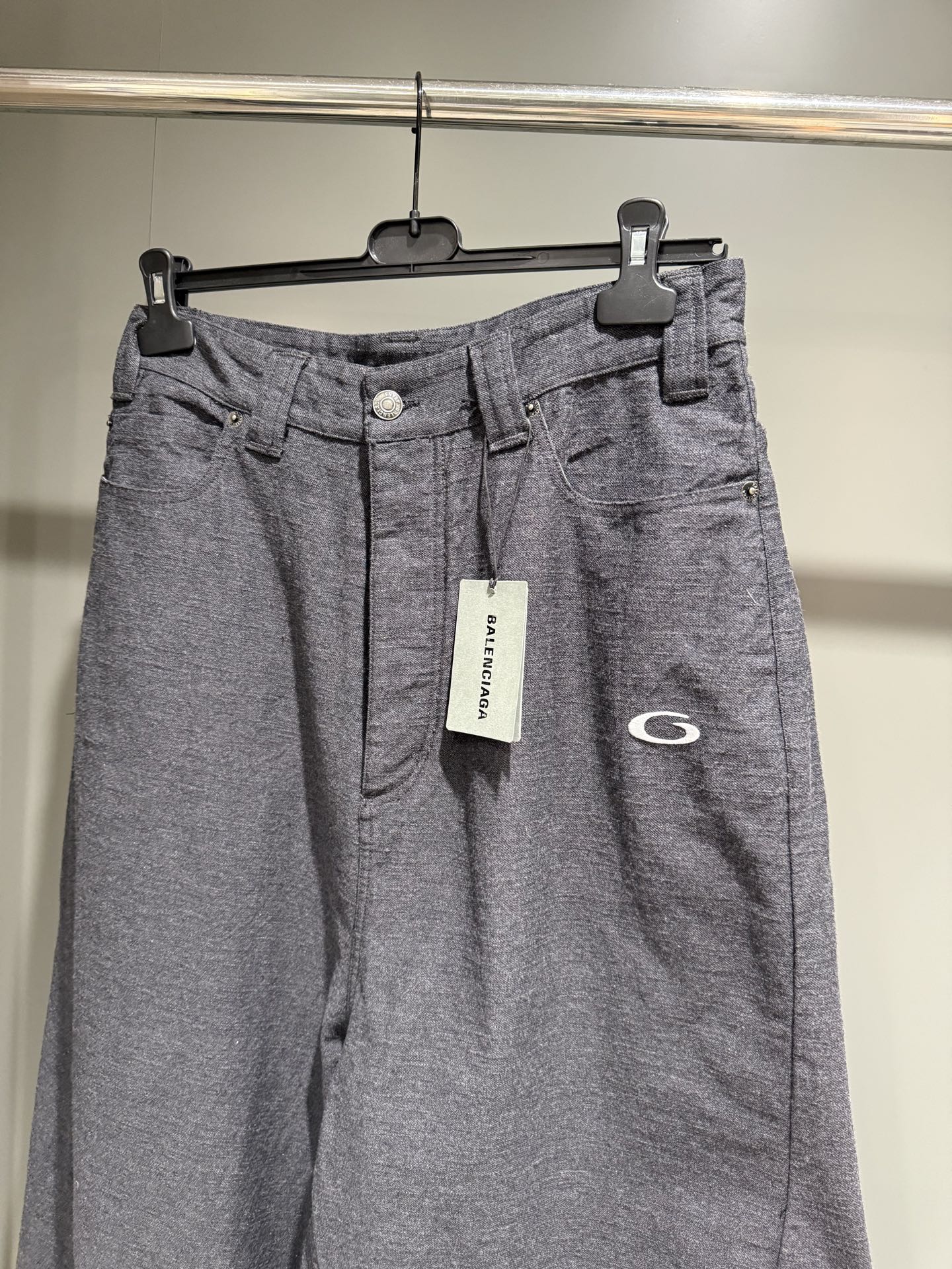 코튼 데님 후드집업 & 팬츠 (Cotton denim hoodie & pants)