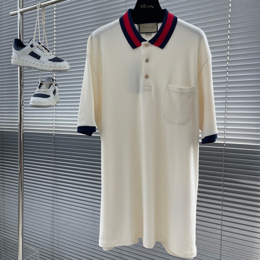K360 453899 우븐 폴라 티셔츠