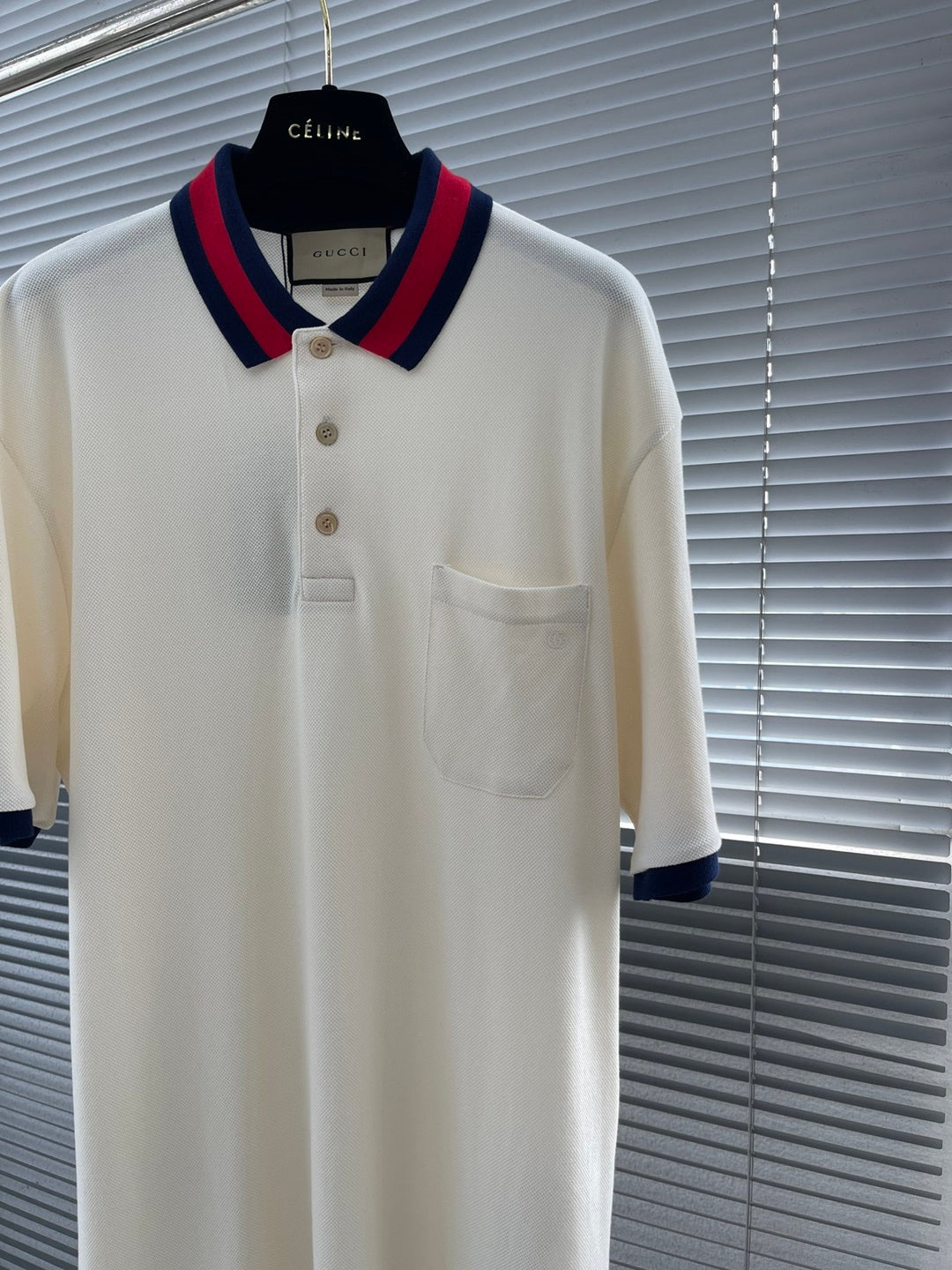 K360 453899 우븐 폴라 티셔츠