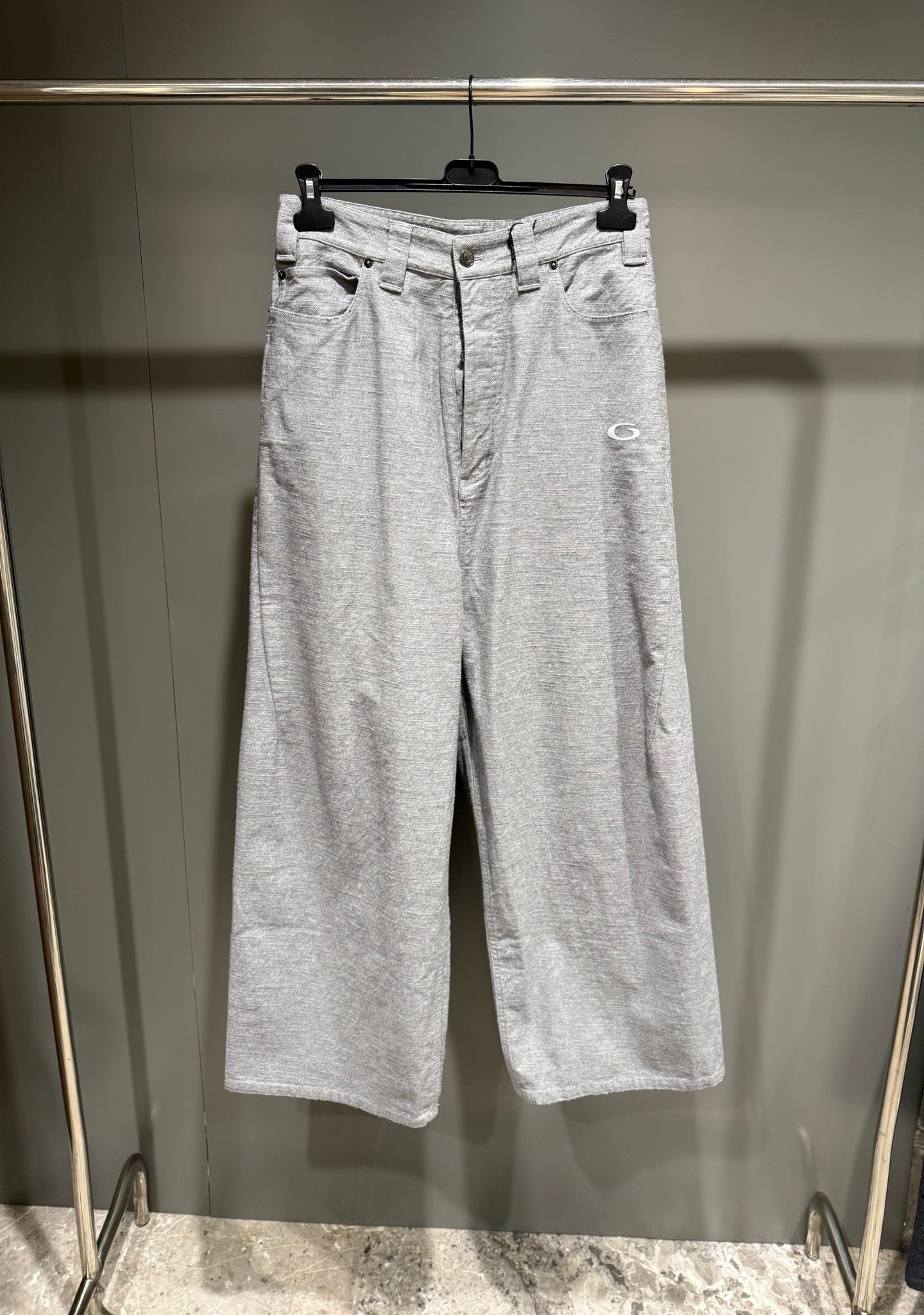 코튼 데님 후드집업 & 팬츠 (Cotton denim hoodie & pants)