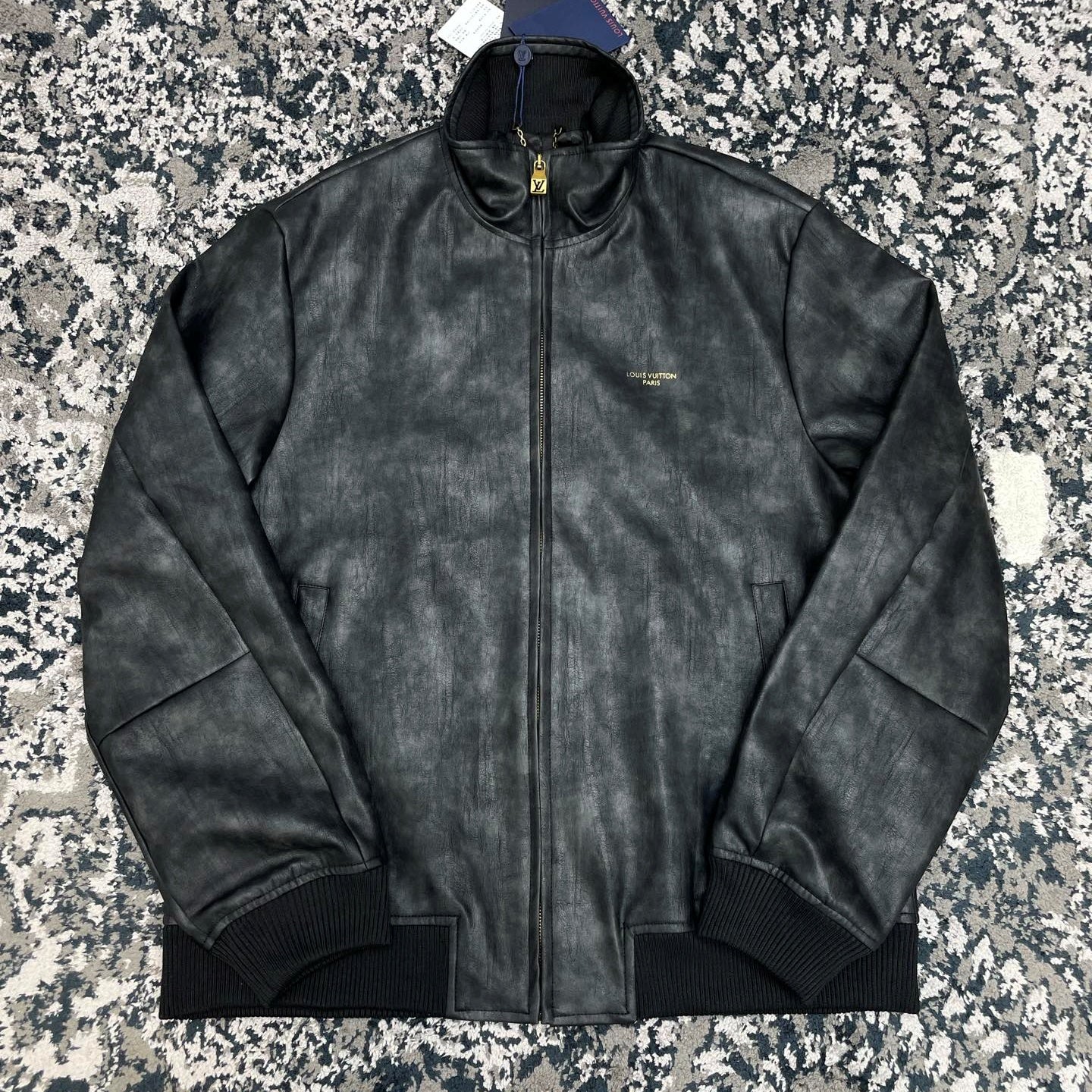 라인 가죽자켓 (Leather jacket)