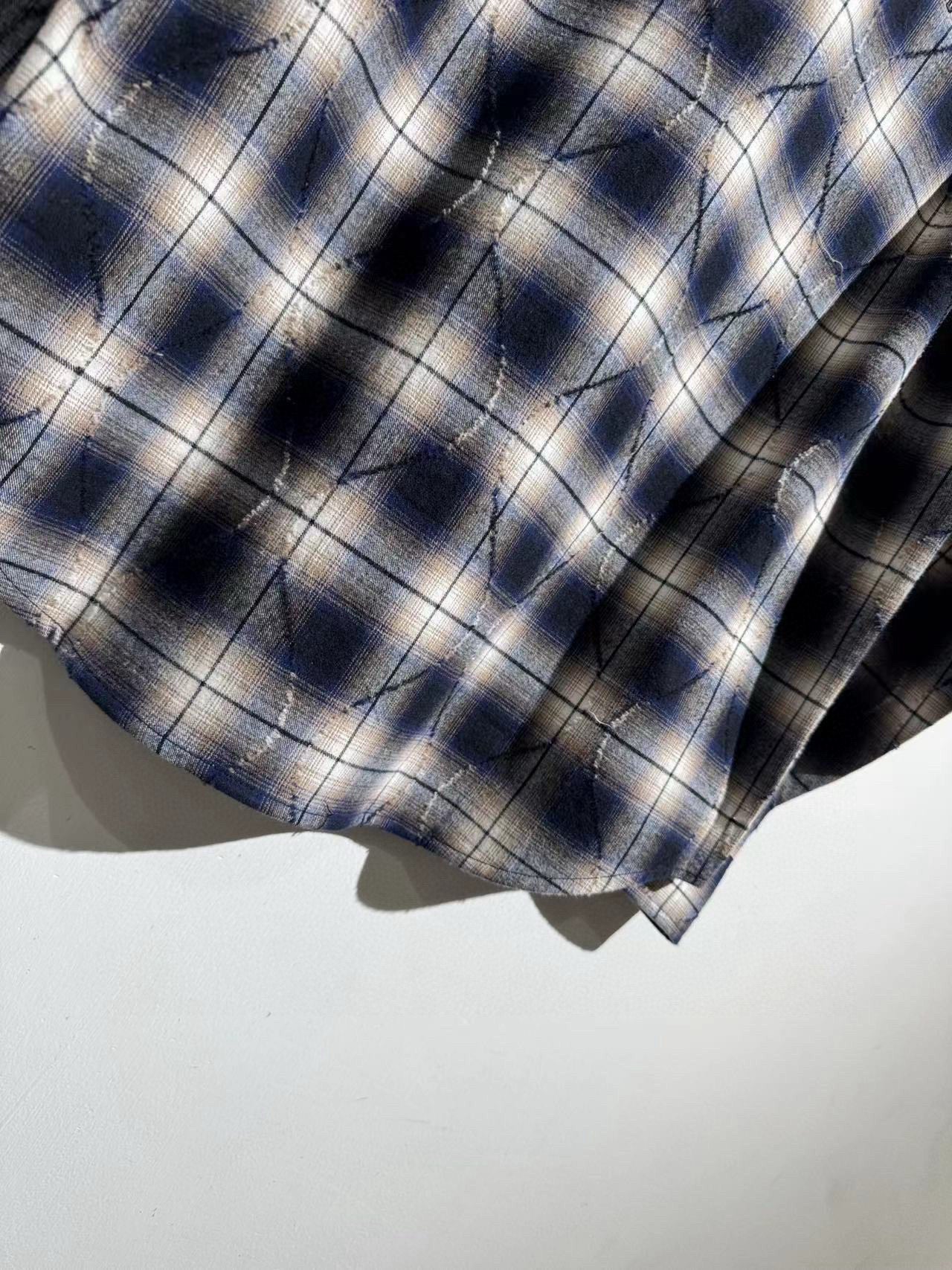 플레드 셔츠 (plaid shirt)