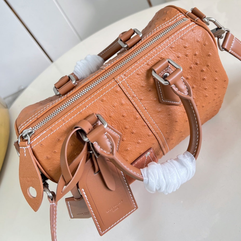 오스트리치 트래블백 (Ostrich Travel Bag)