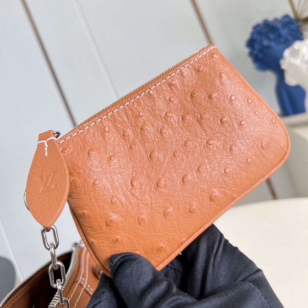오스트리치 트래블백 (Ostrich Travel Bag)