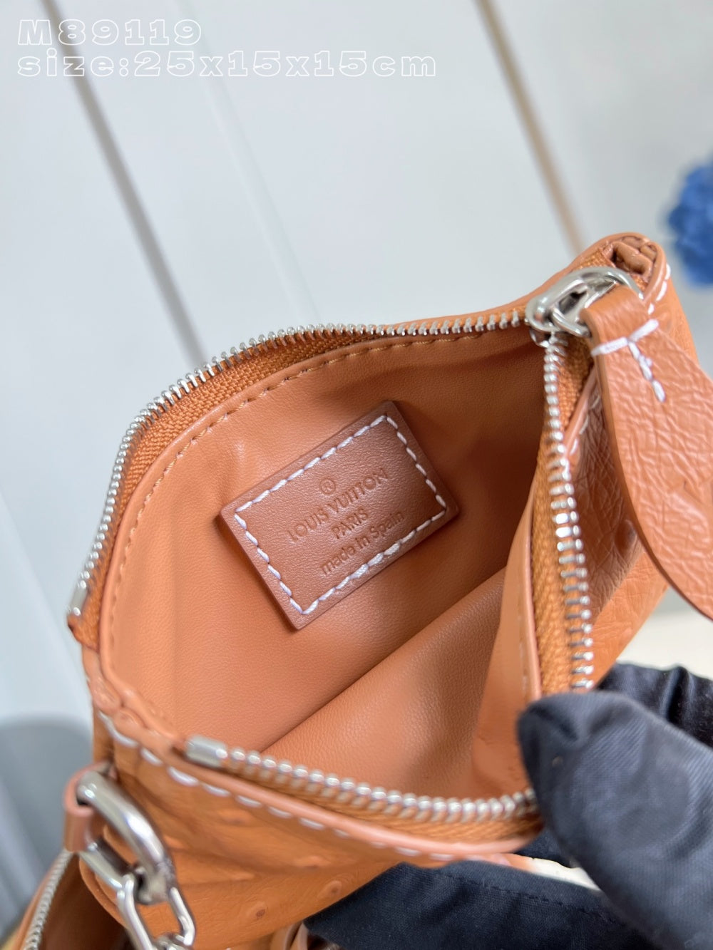 오스트리치 트래블백 (Ostrich Travel Bag)