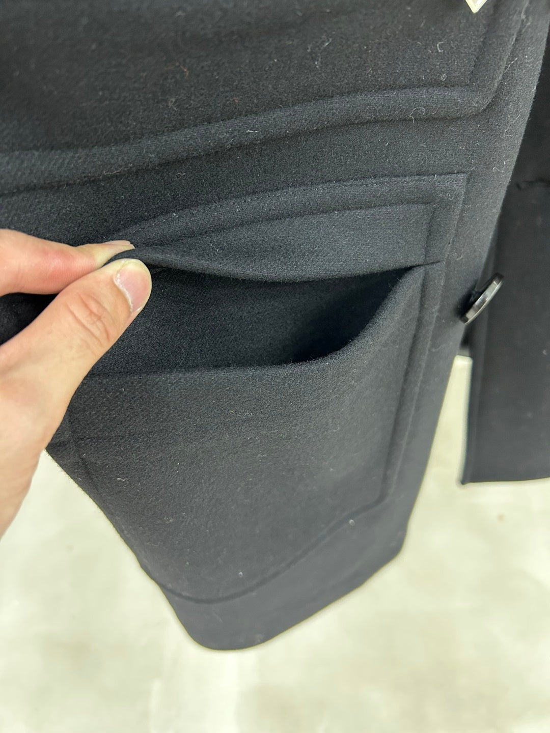 J438267 노블 하이엔드 울 코트