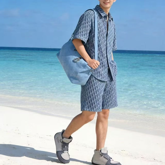 오블리크 반팔셔츠 (Oblique Short-sleeved shirt)