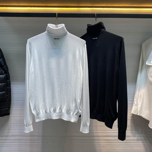 자카드 터틀넥 (jacquard turtleneck)