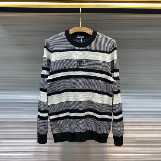 더블 C 니트맨투맨 (Double C knit man-to-man)