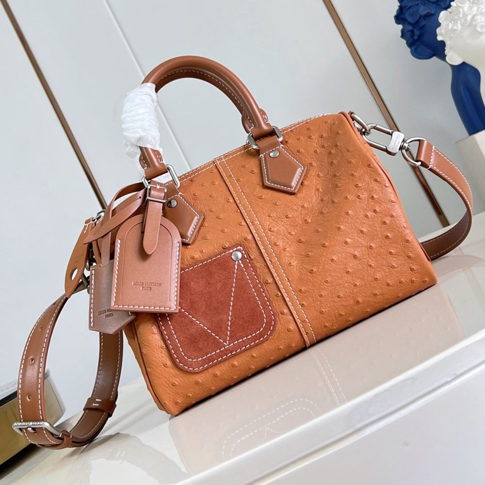 오스트리치 트래블백 (Ostrich Travel Bag)
