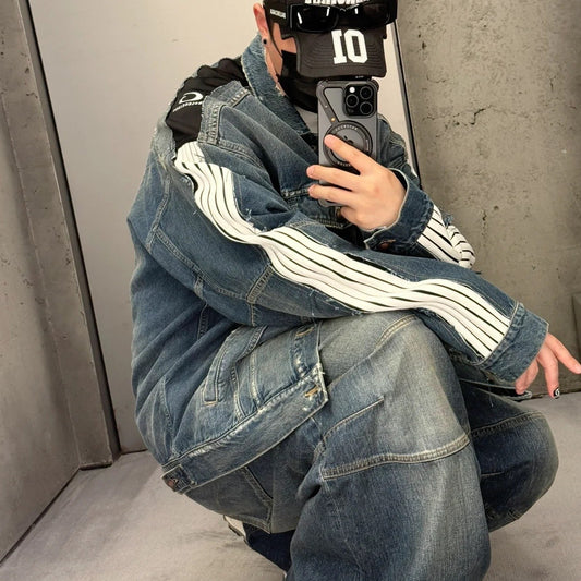 뉴파이브 데님자켓 (New Five Denim Jacket)