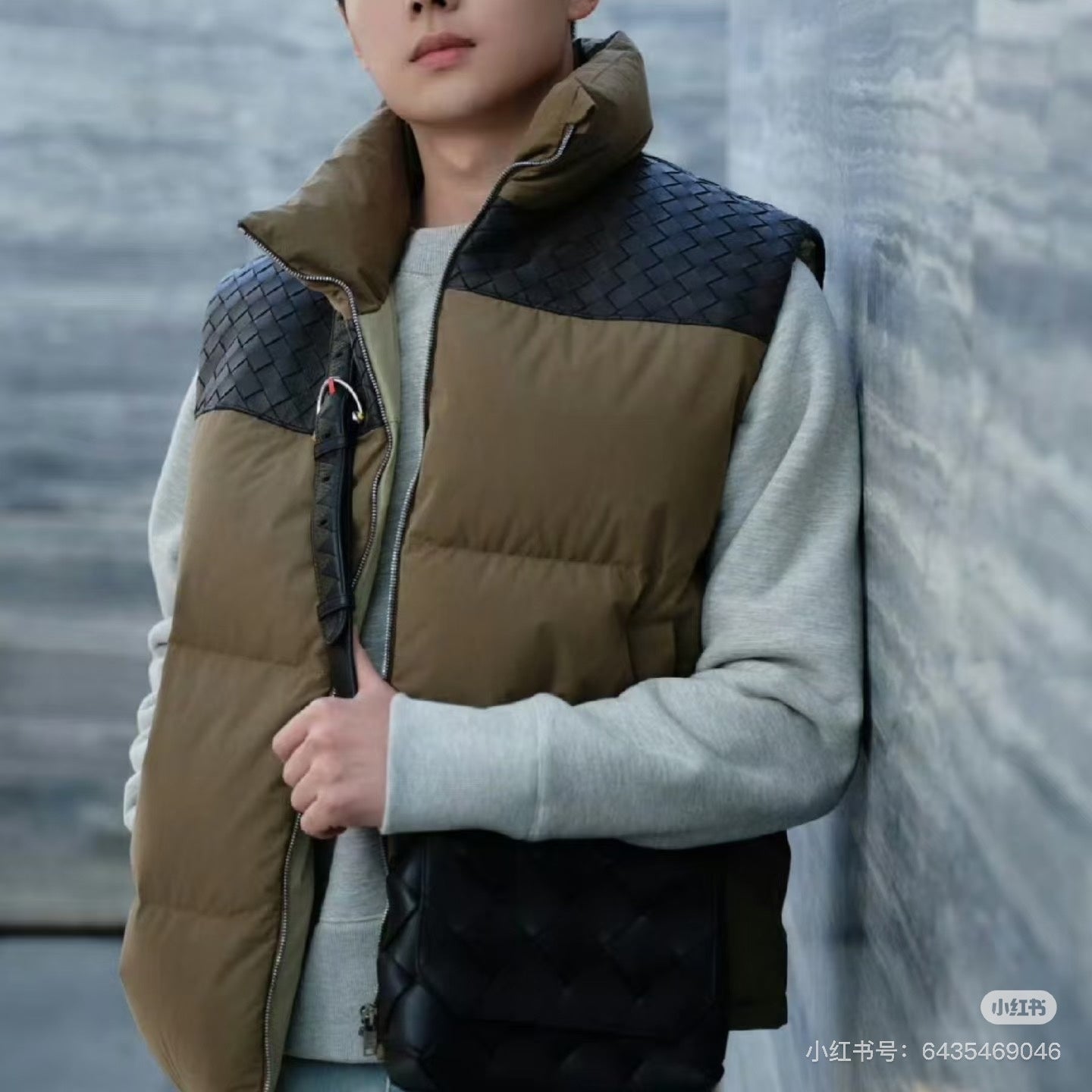 패치워크 조끼 (patchwork vest)