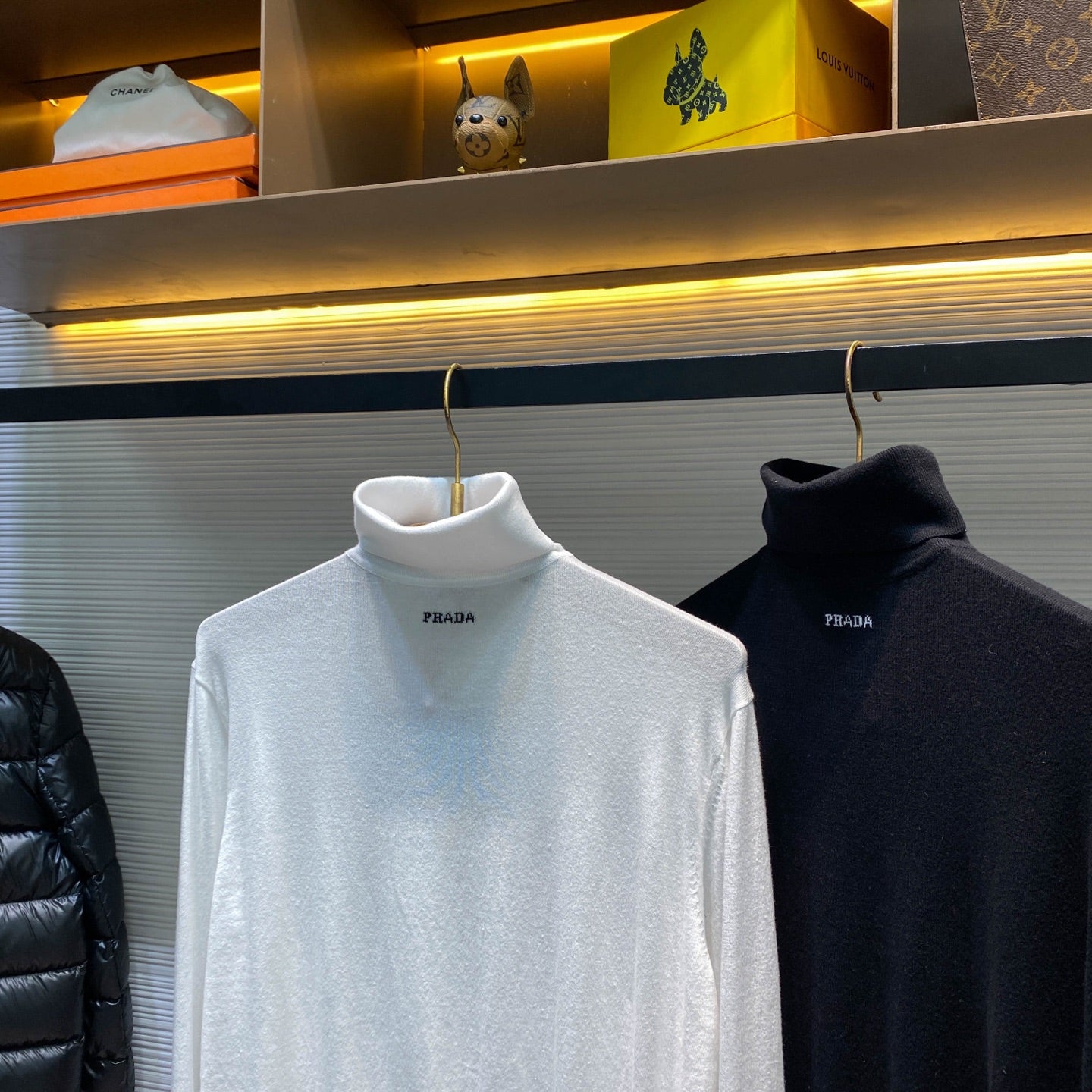 자카드 터틀넥 (jacquard turtleneck)