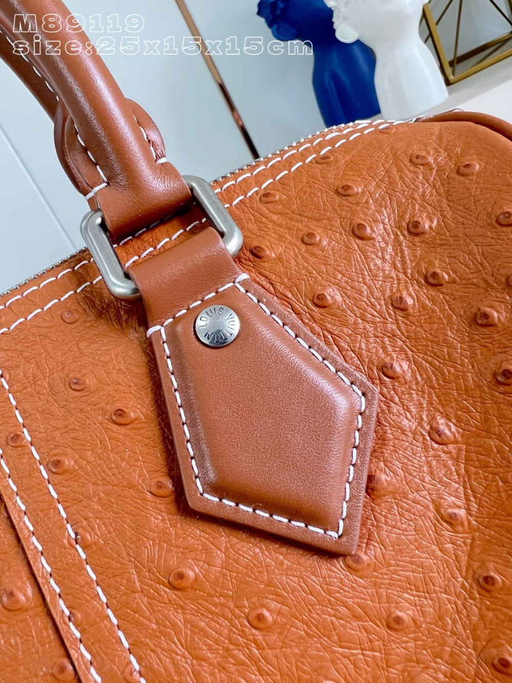 오스트리치 트래블백 (Ostrich Travel Bag)