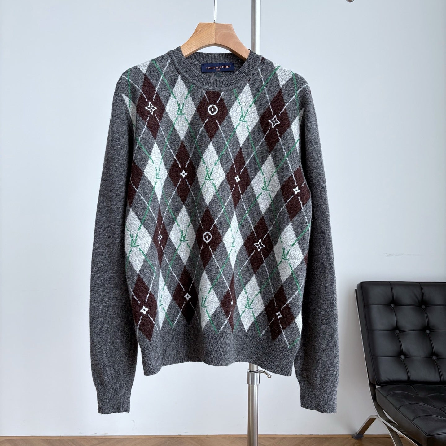 프레피룩 니트티 (Preppy look knit tee)