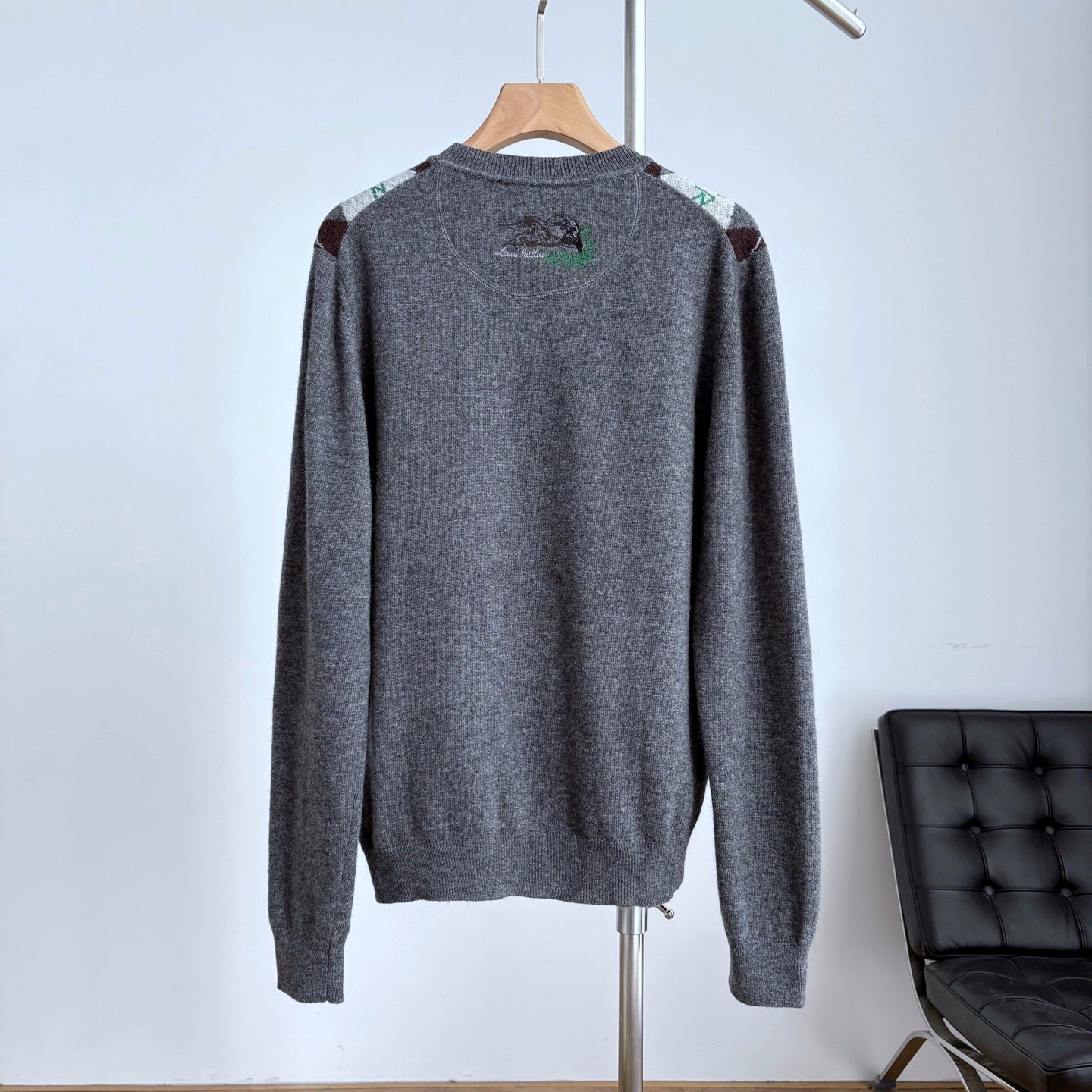 프레피룩 니트티 (Preppy look knit tee)