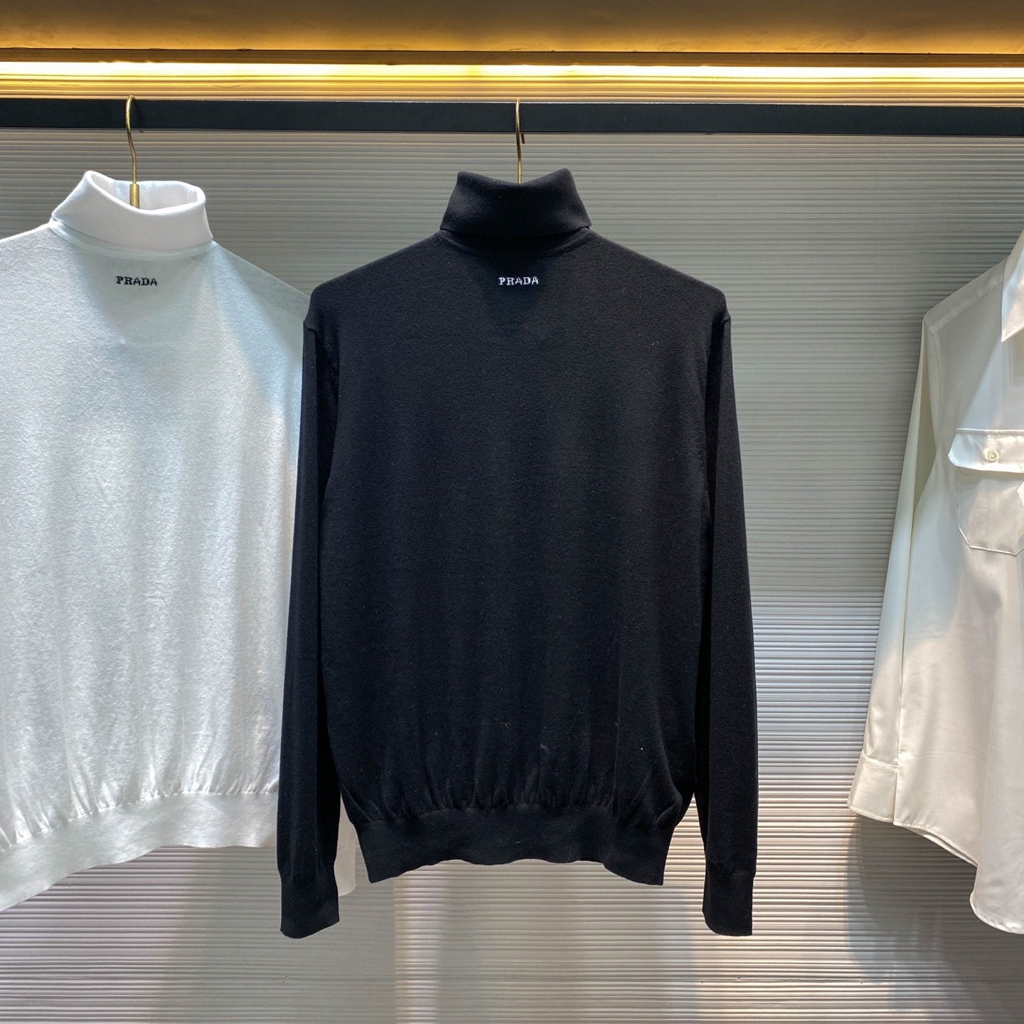 자카드 터틀넥 (jacquard turtleneck)