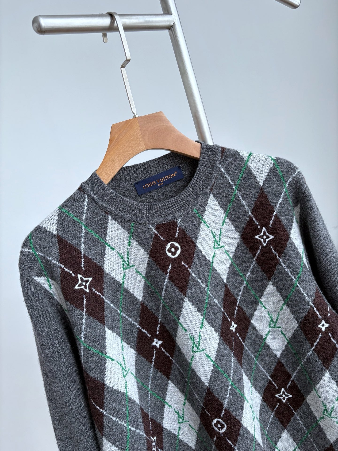 프레피룩 니트티 (Preppy look knit tee)