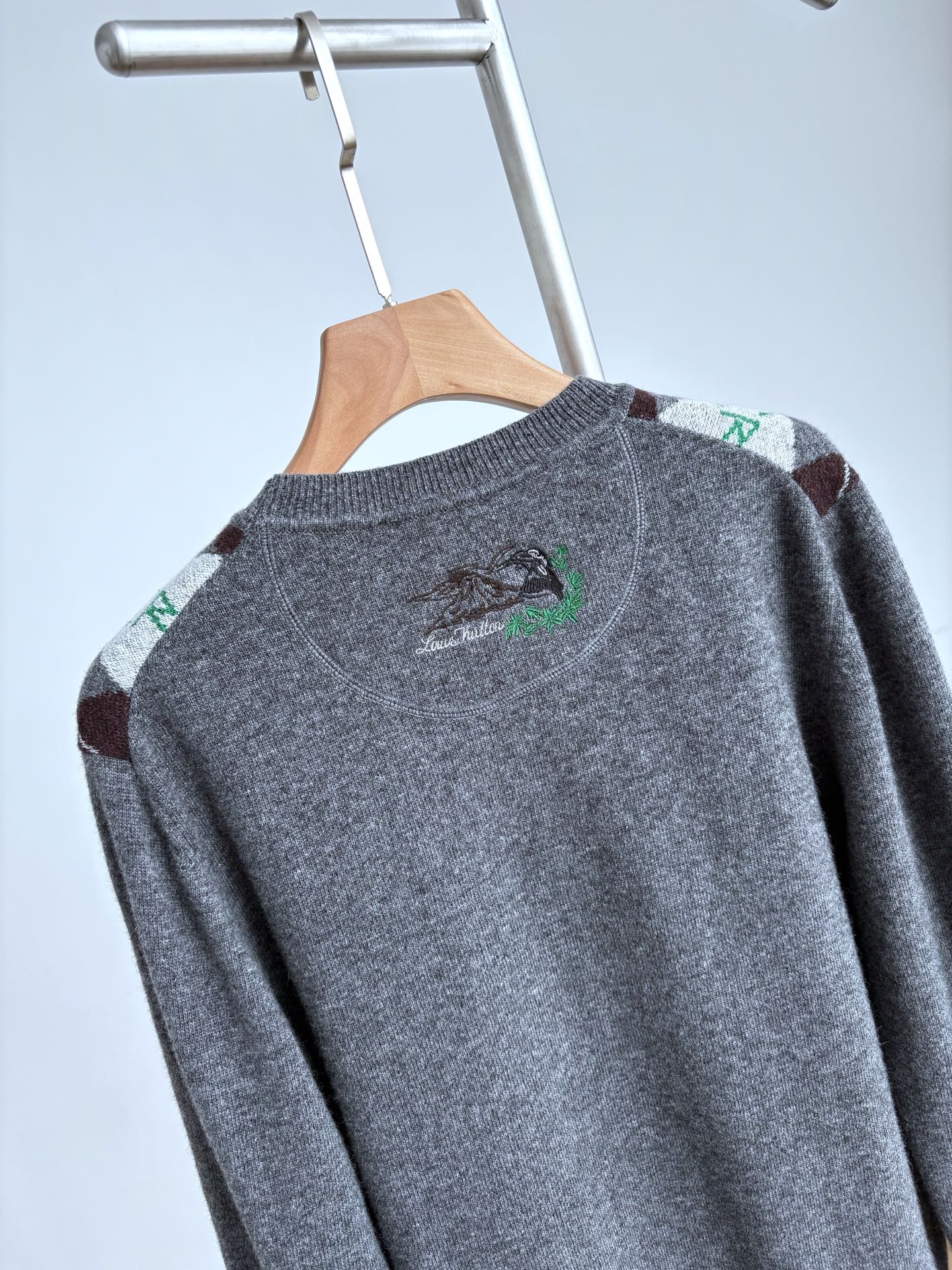 프레피룩 니트티 (Preppy look knit tee)