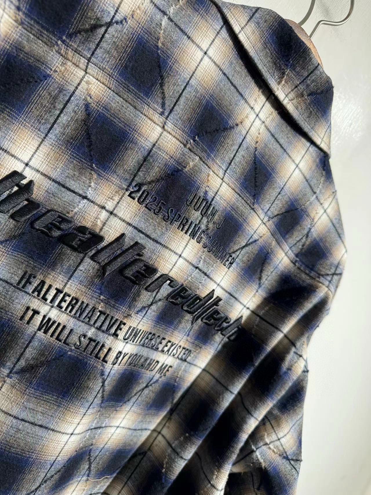 플레드 셔츠 (plaid shirt)