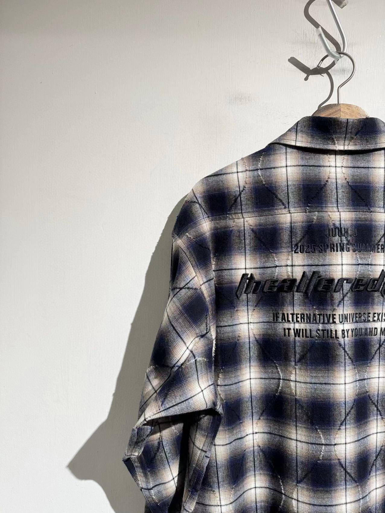 플레드 셔츠 (plaid shirt)