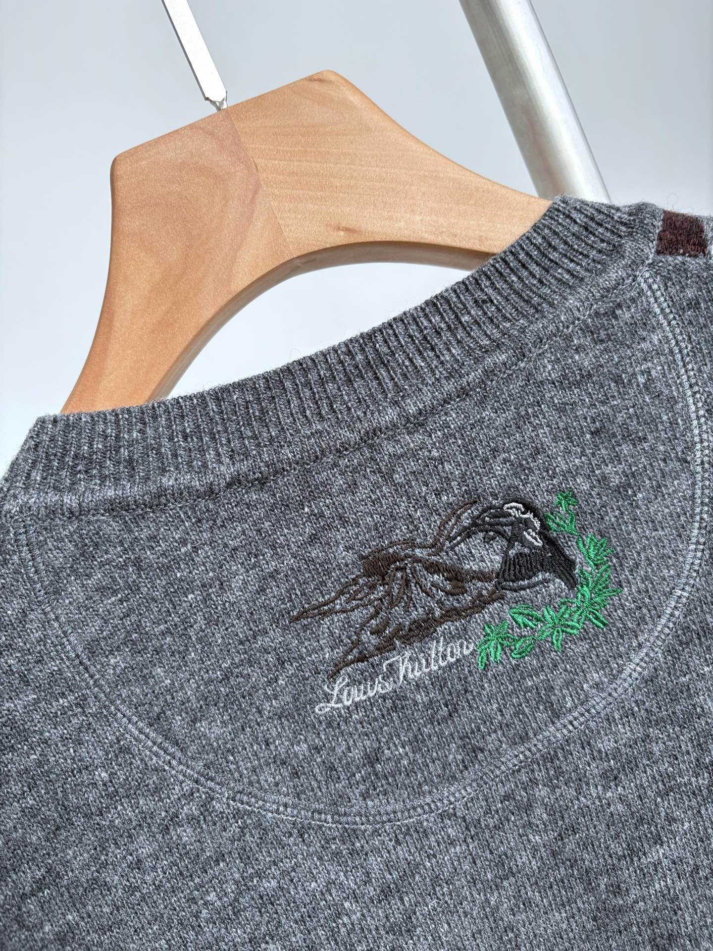 프레피룩 니트티 (Preppy look knit tee)