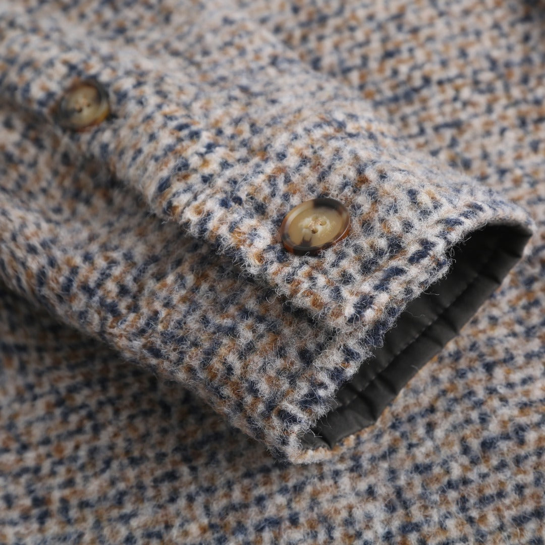 울 블렌드 셔츠 재킷 (Wool blend shirt jacket)