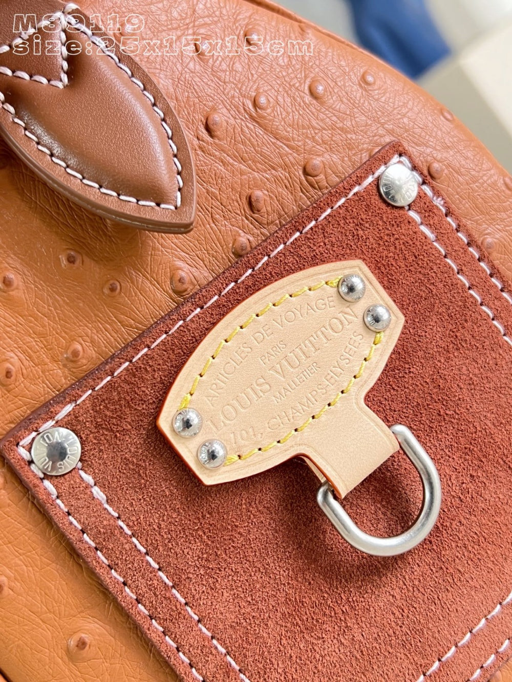 오스트리치 트래블백 (Ostrich Travel Bag)