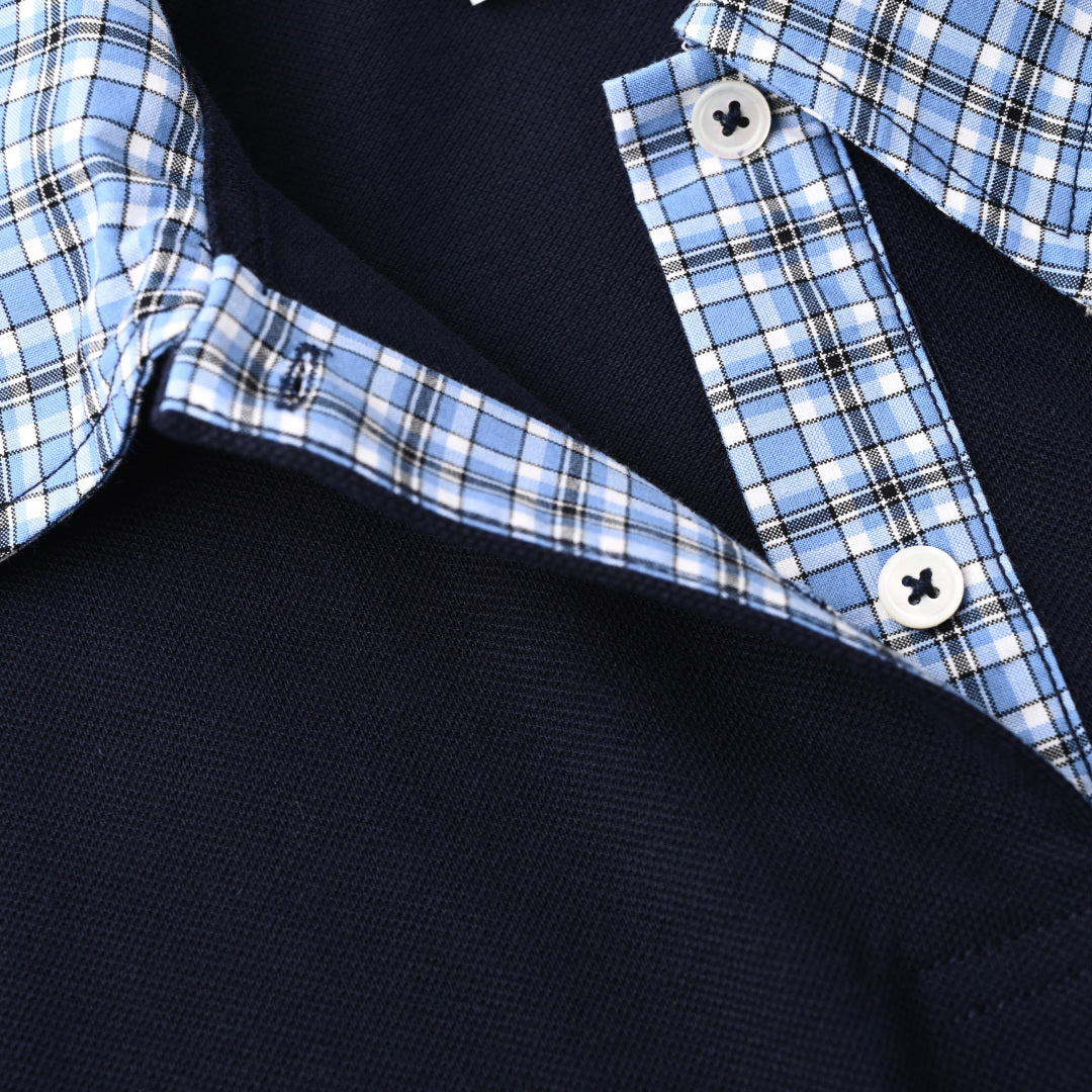 배색 폴로 티셔츠 (Trim Polo Shirt)
